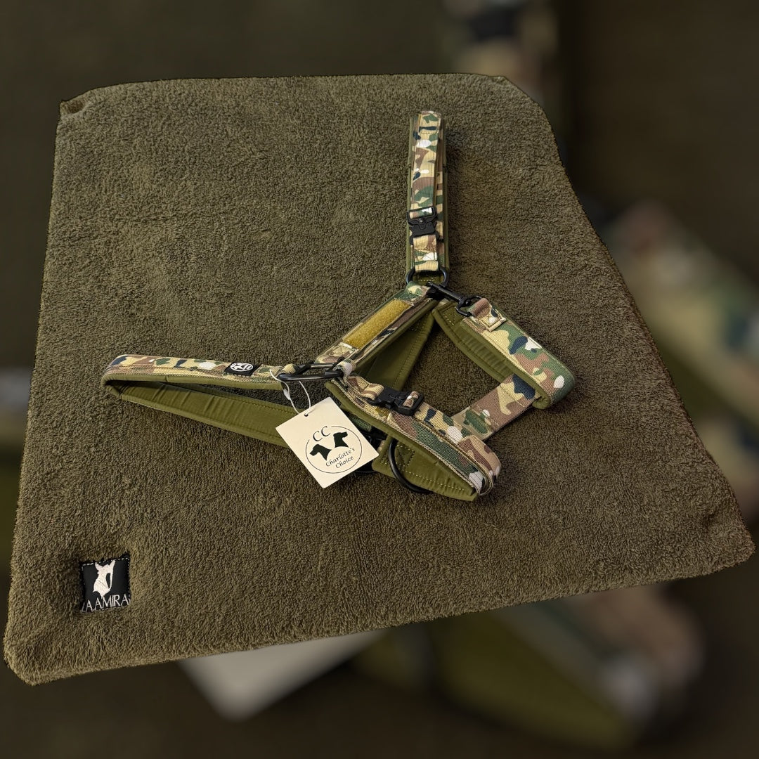 All Army Fluffy Pad + Army Halfter Tac Team