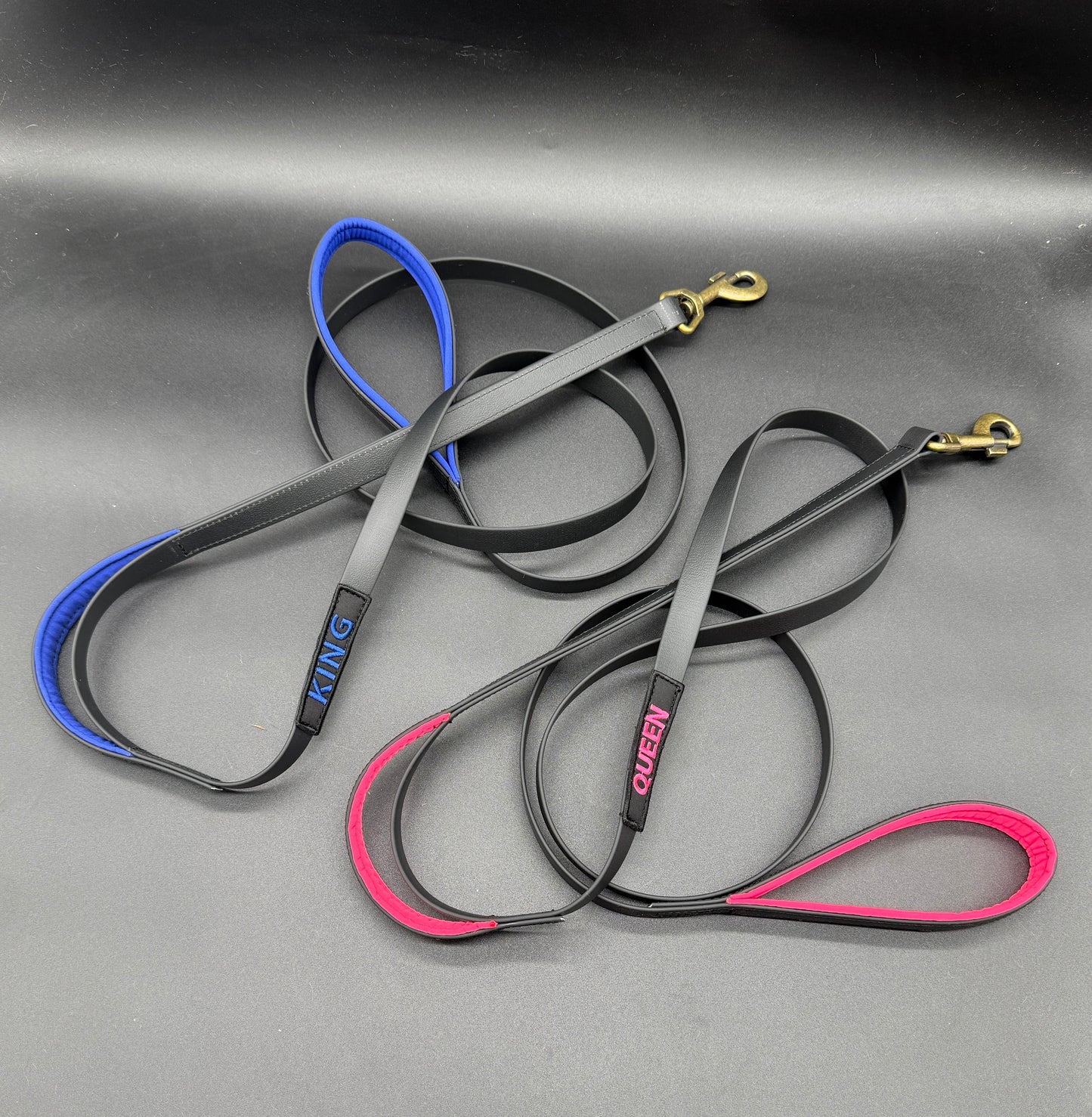 Biothane Leine 2cm breit King & Queen