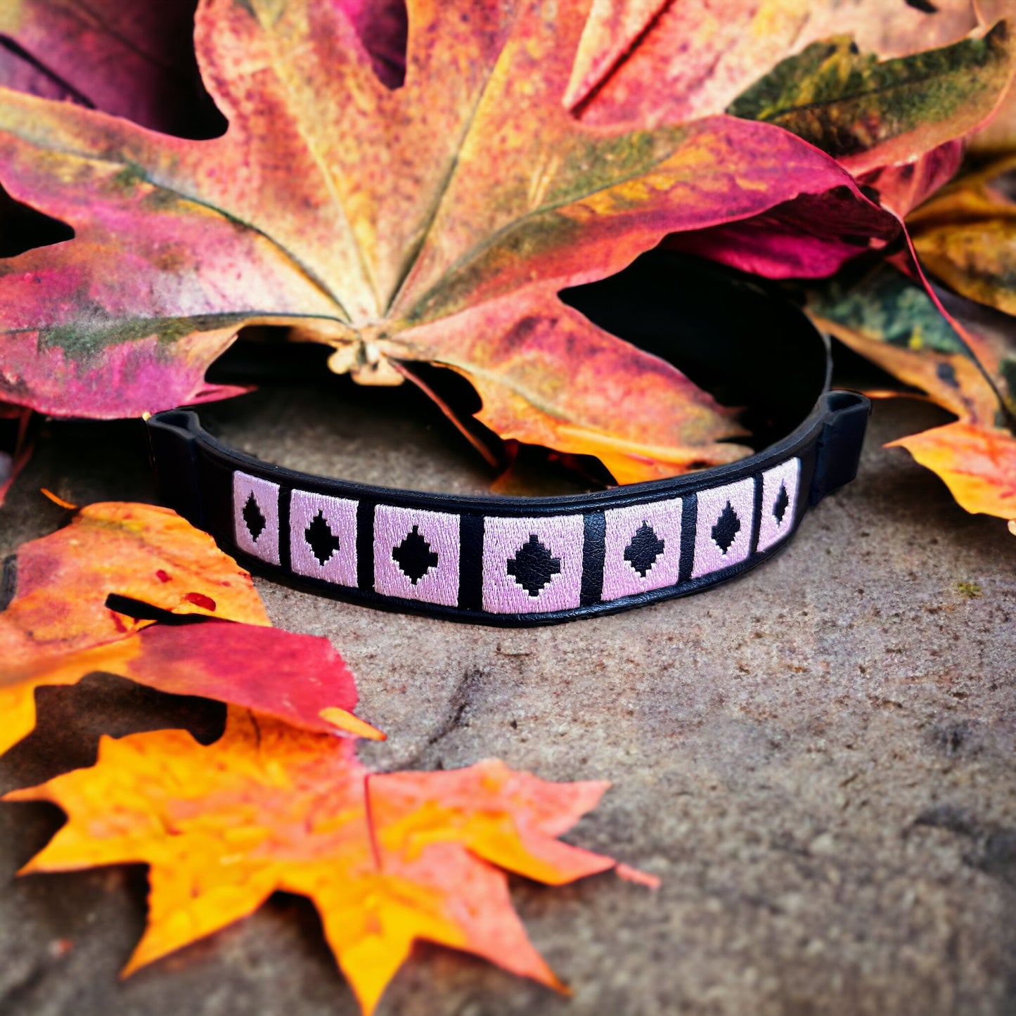 Lederstirnband personalisiert