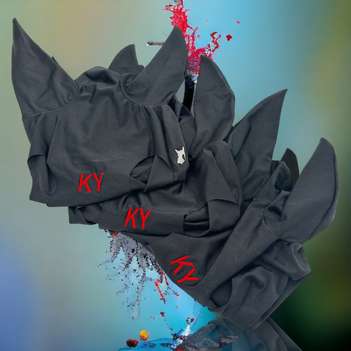Mascarilla tipo polo con logo