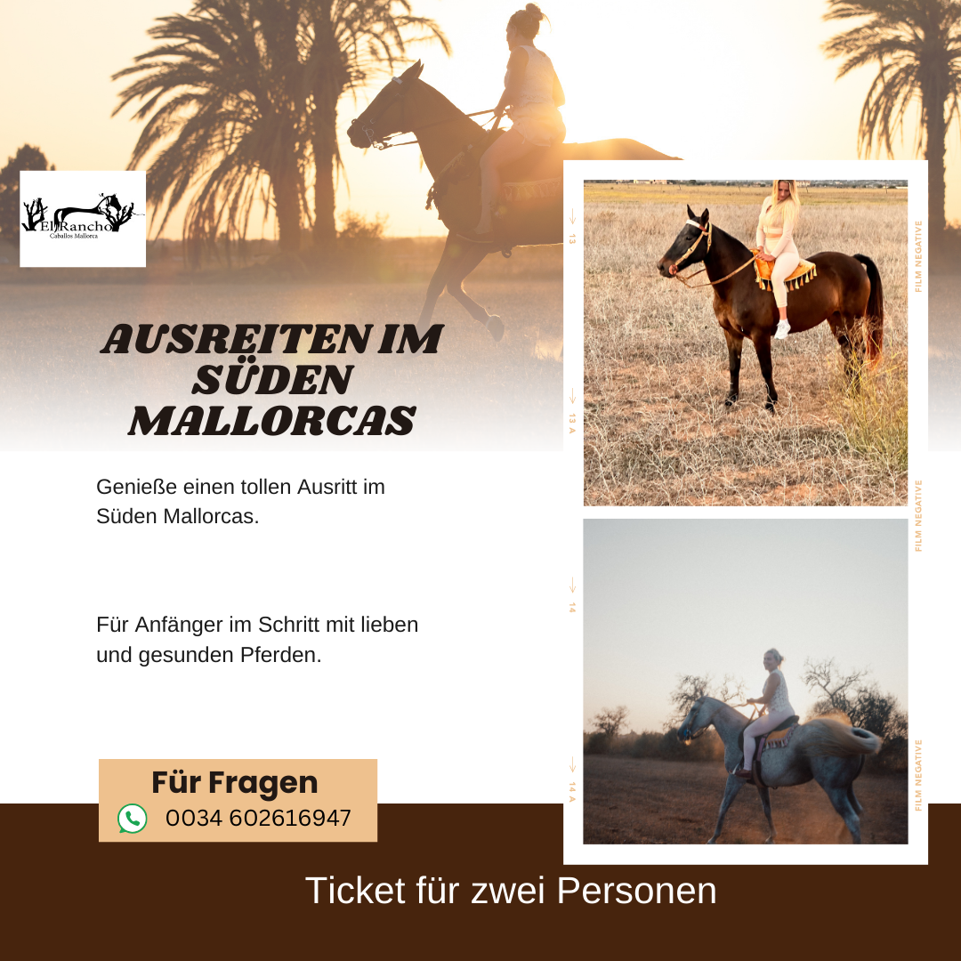 Ausritt Ticket für 2 Personen